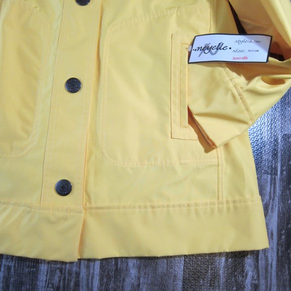 NWT, Wind/Water Resist Rain Jkt w/Detachable Hood - Picture 2 of 7